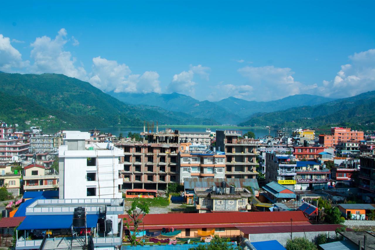 Mount Blue Tourist Hostel - Pokhara Exterior foto