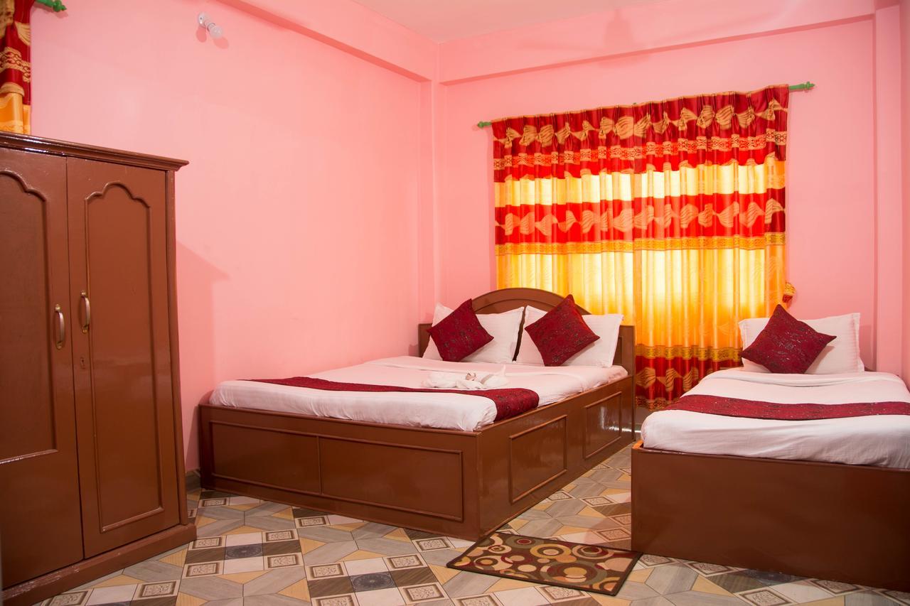 Mount Blue Tourist Hostel - Pokhara Exterior foto