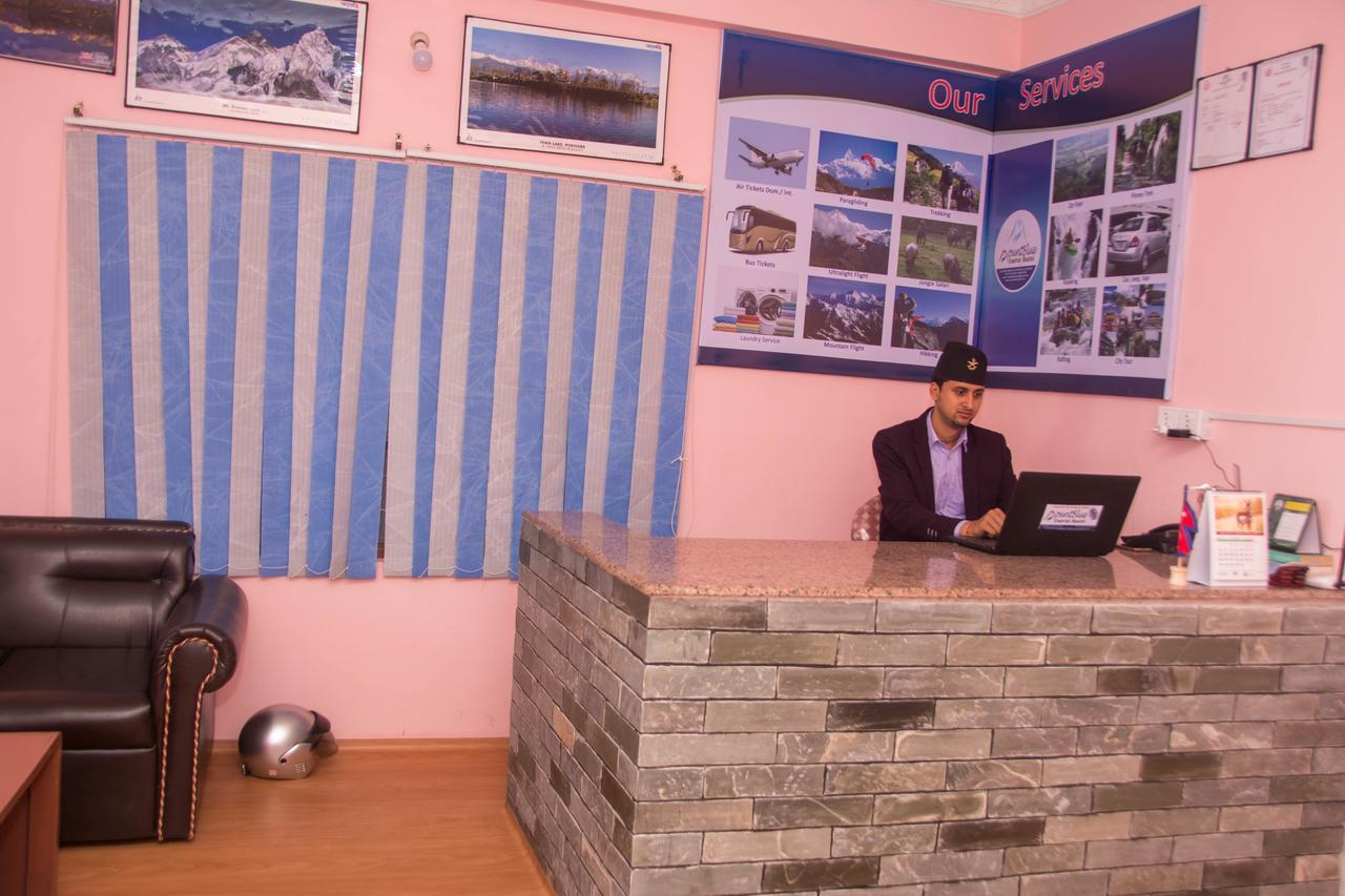Mount Blue Tourist Hostel - Pokhara Exterior foto